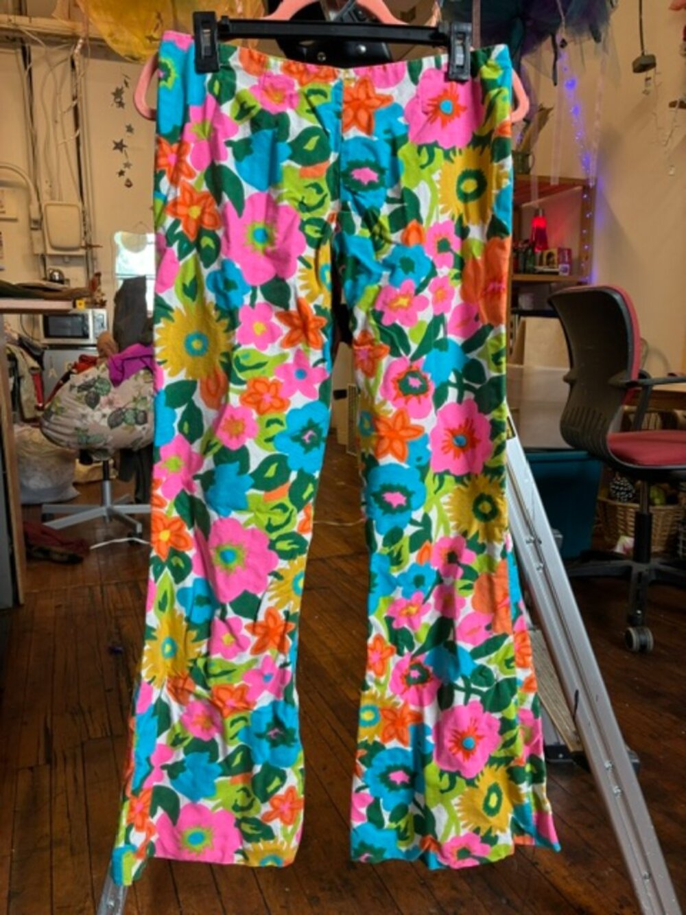 Vintage Hip Hugger Bell Bottoms